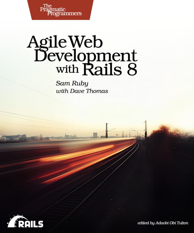 Agile Web Development with Rails 8